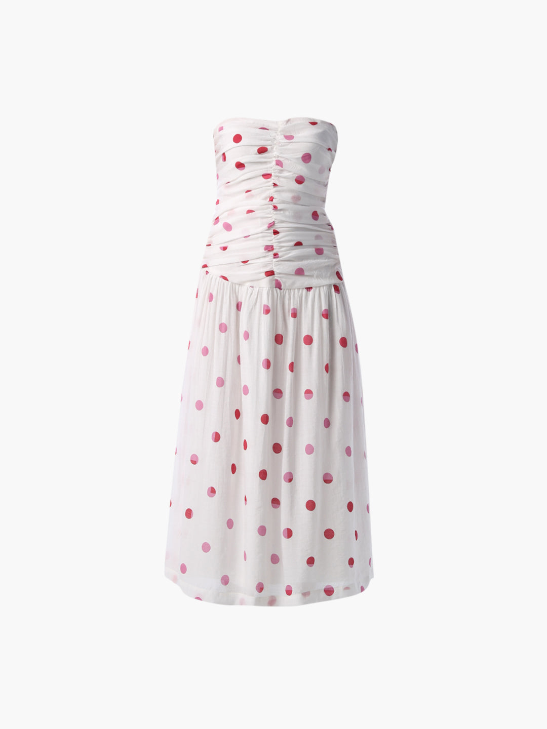 Polka Dot Off-Shoulder Dress