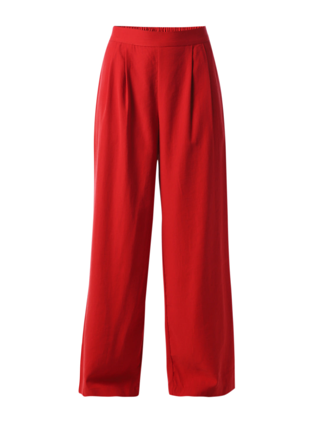 Pleated Wide Leg Pants