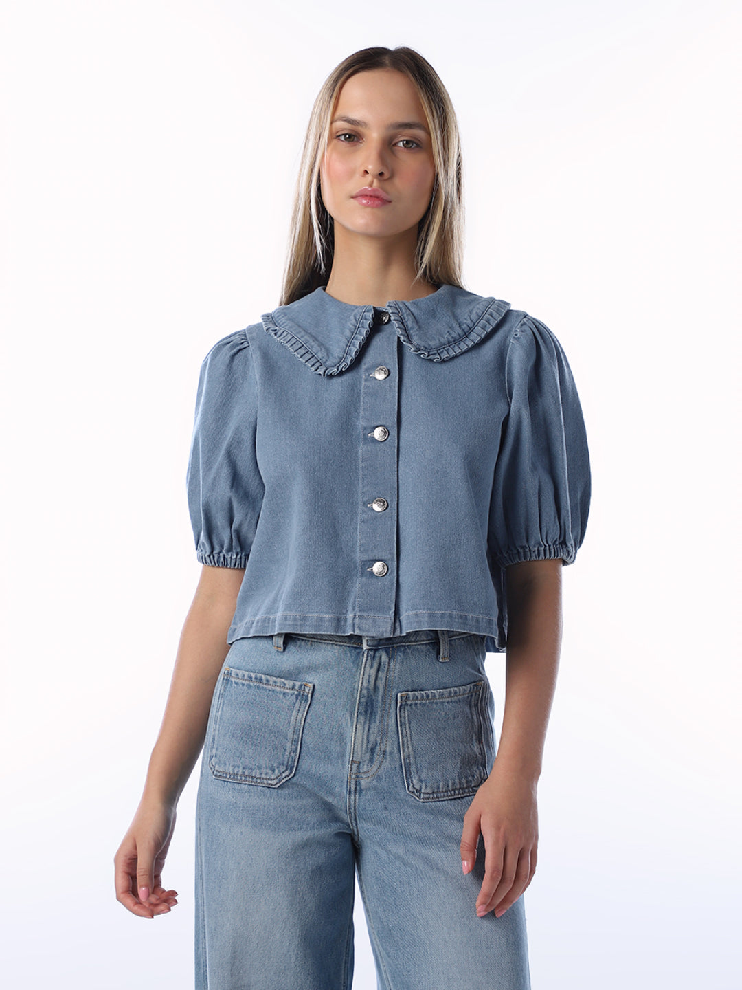 Light Blue Cotton Shirt