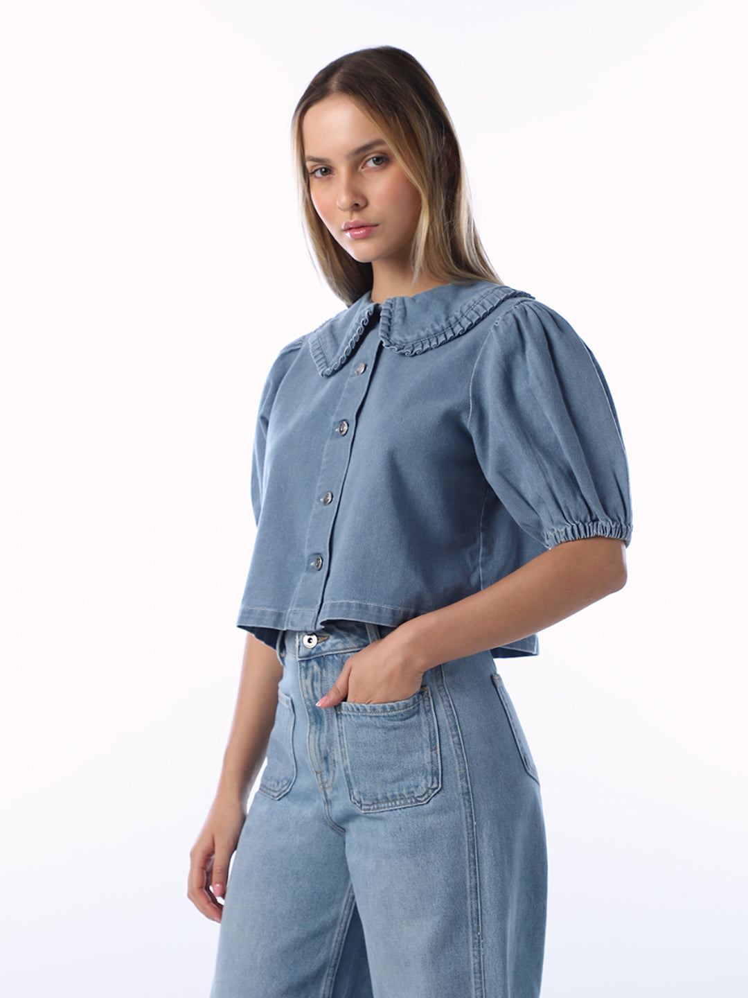 Light Blue Cotton Shirt