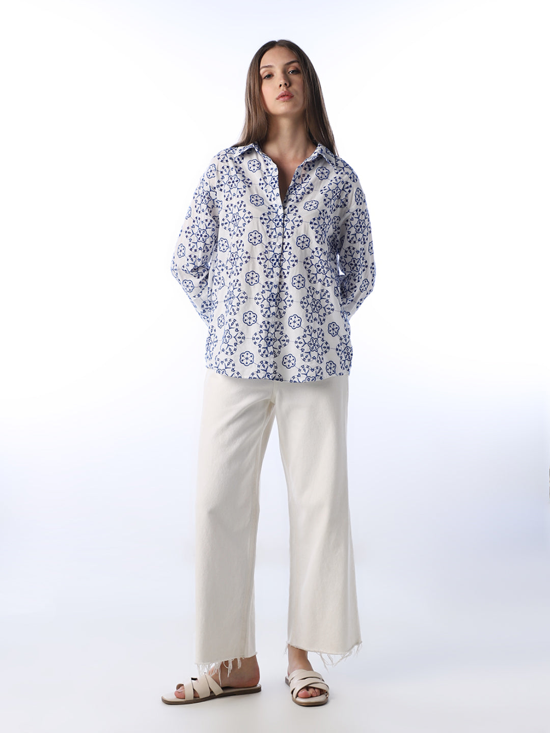 Embroidered Regular Fit Shirt