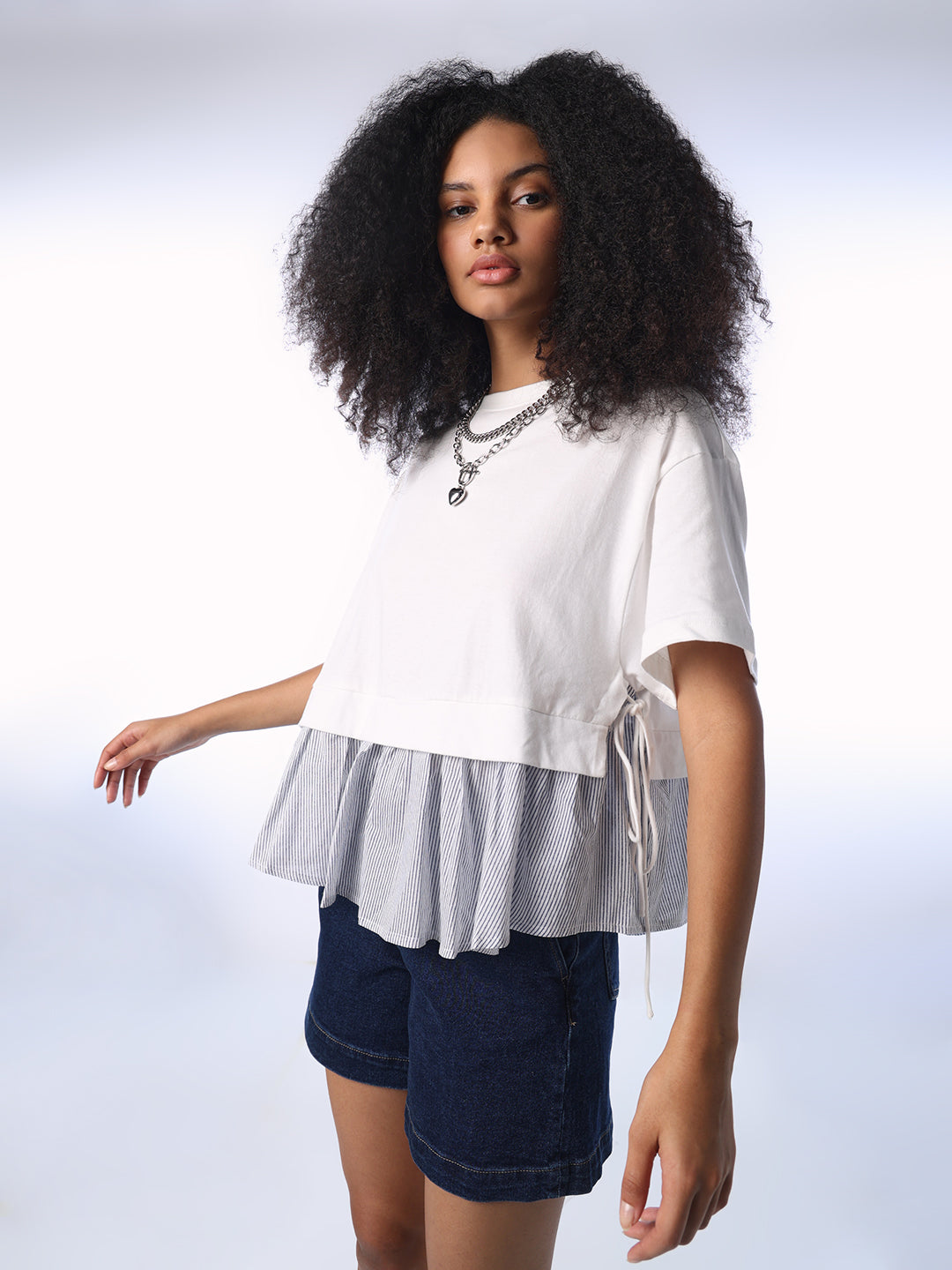 Layered Cotton Top