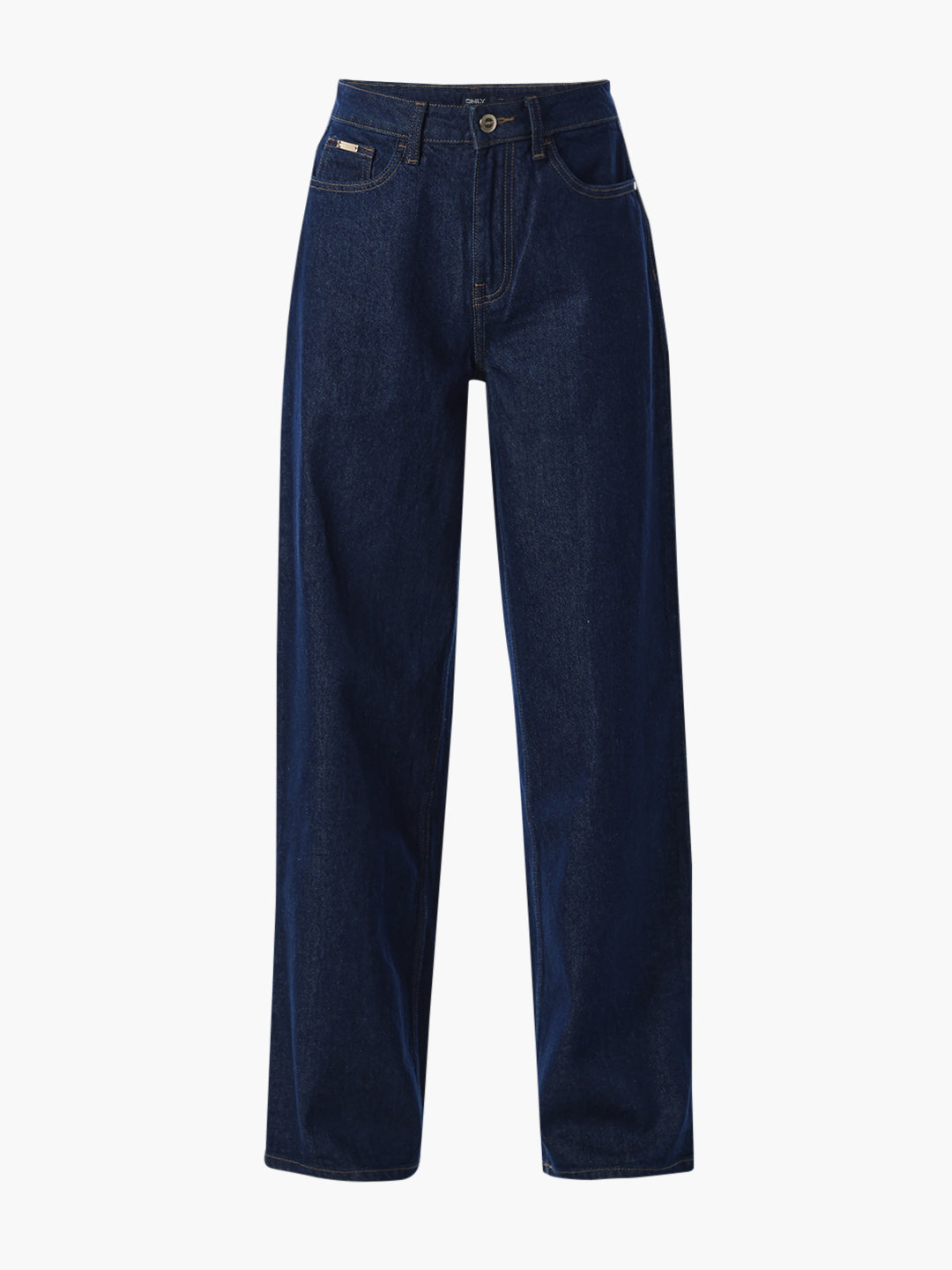 High Rise Straight Fit Jeans