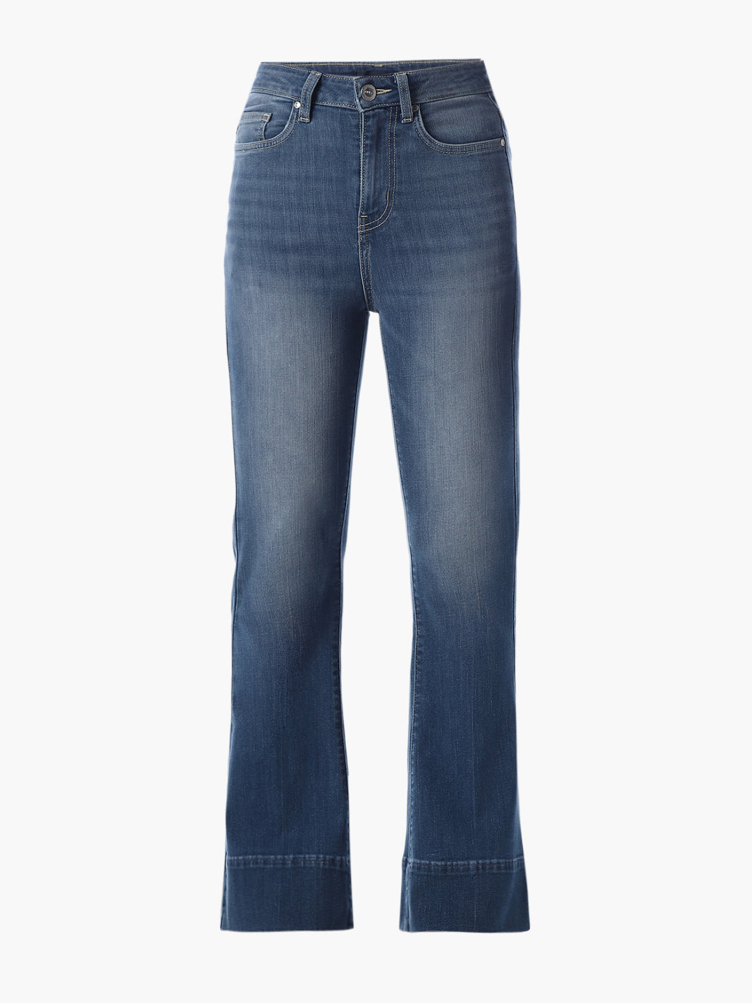 Myuglyfantasy coating flare denim Myuglyfantasy coating flare