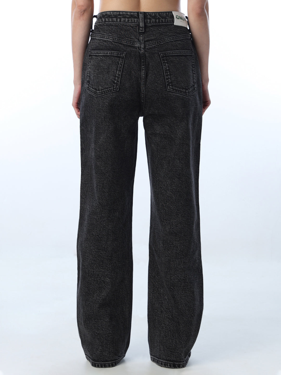 Vintage Washed Straight Fit Jeans