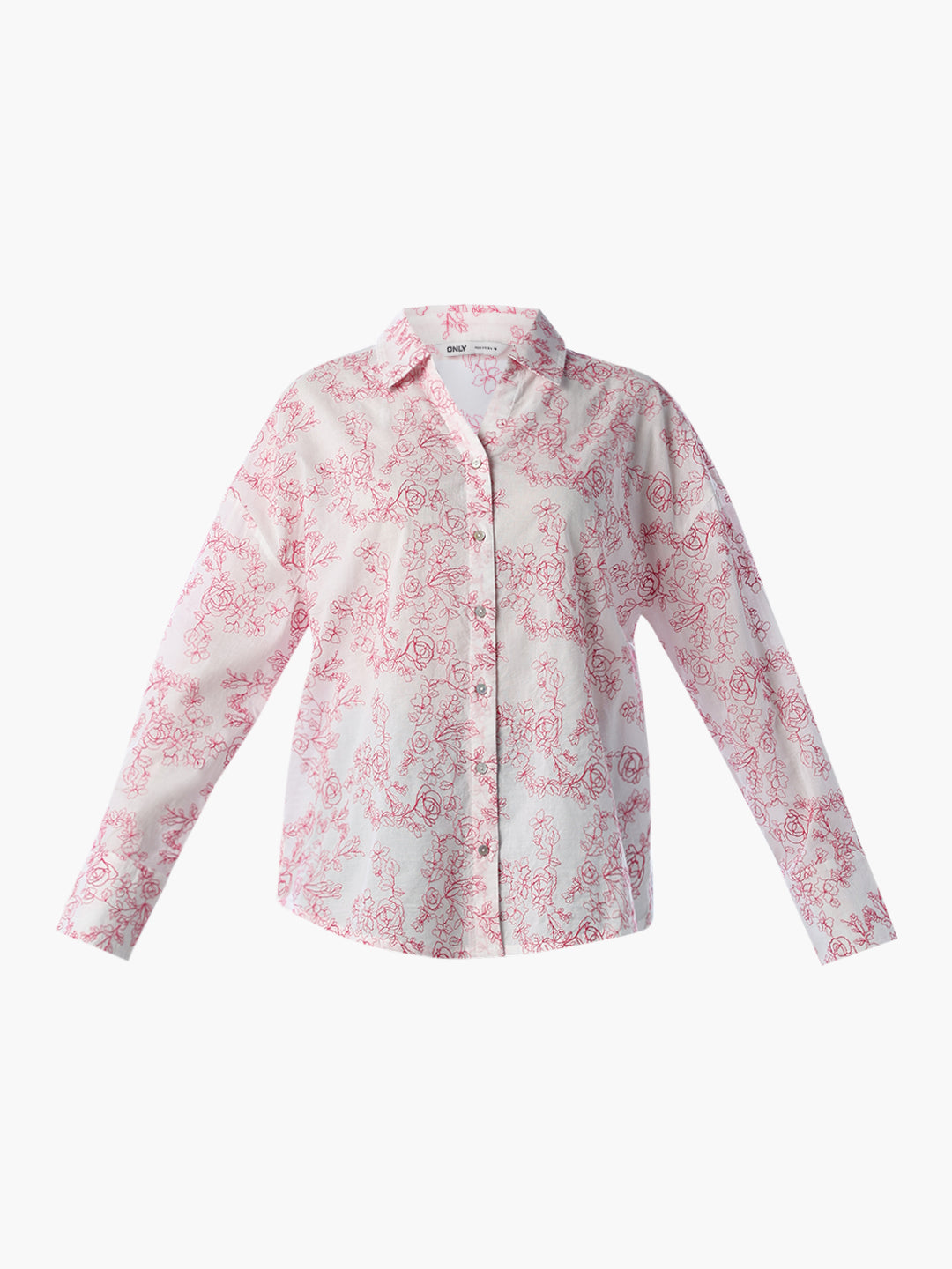 V-Neck Printed Shirt