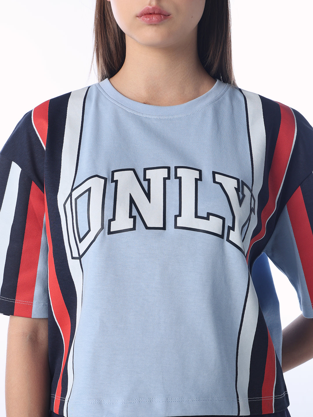 Drop Shoulder Printed T-shirt