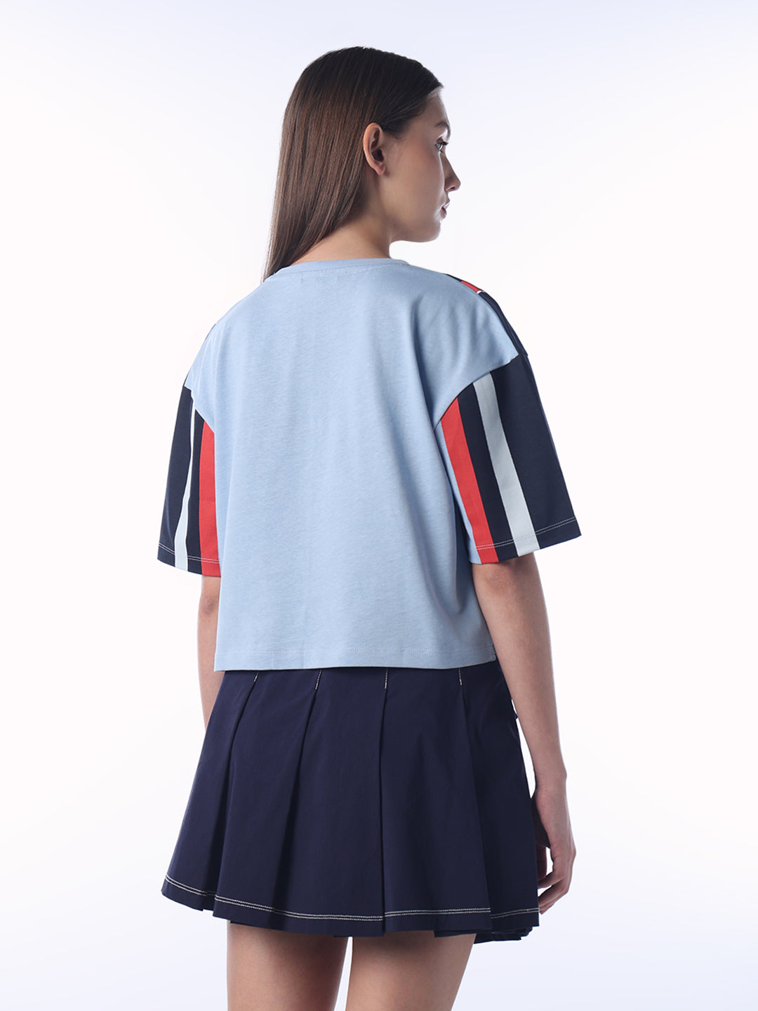 Drop Shoulder Printed T-shirt