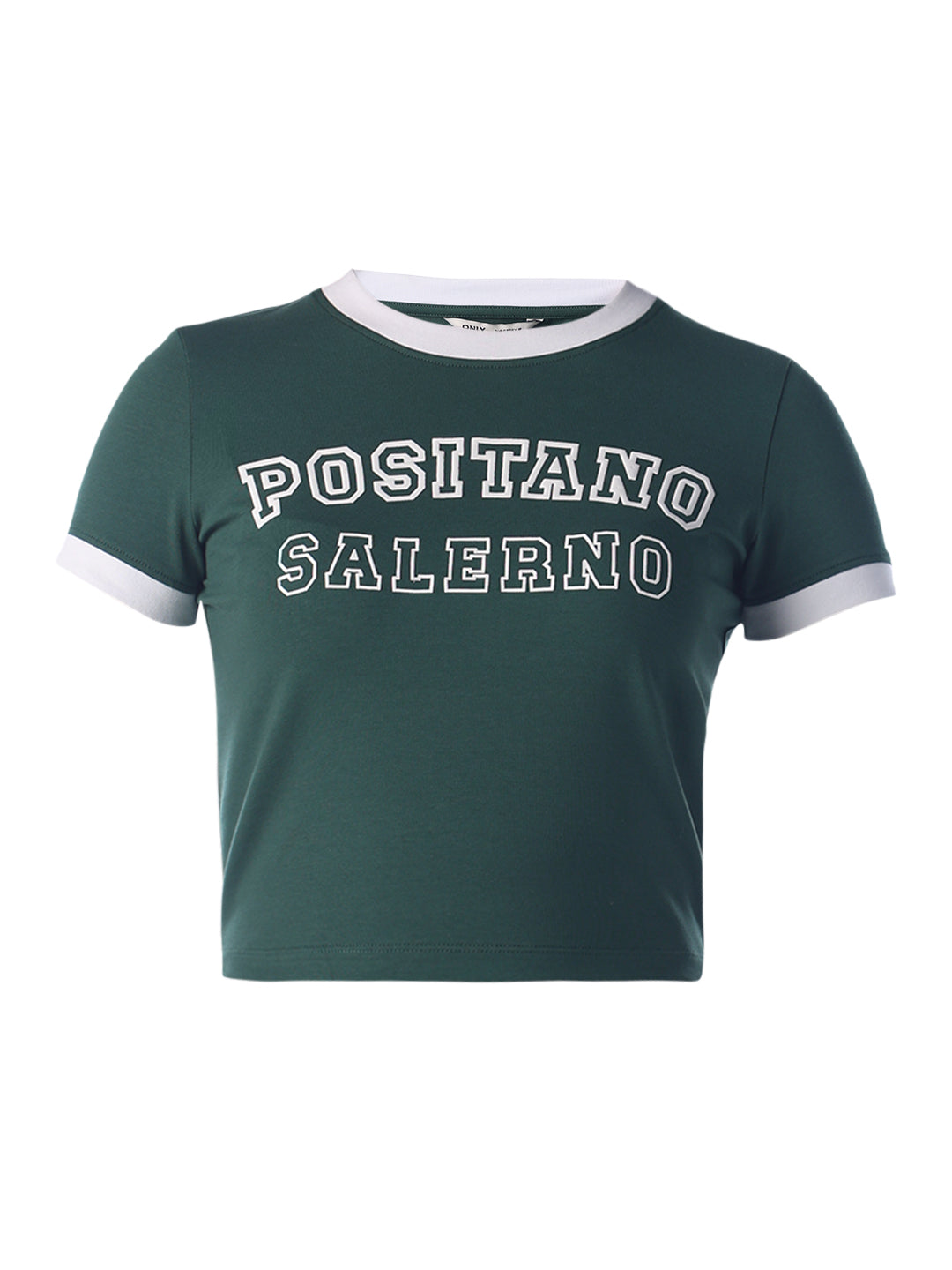 Printed Cropped T-shirt