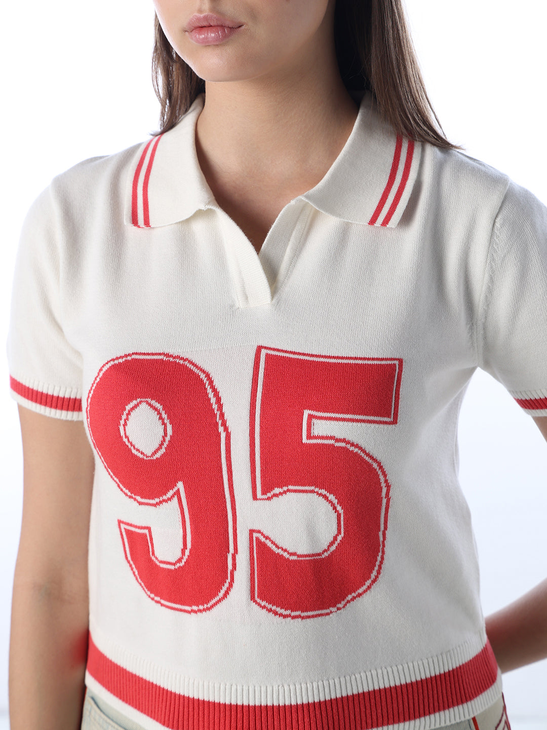 Varsity Knitted Cotton Polo