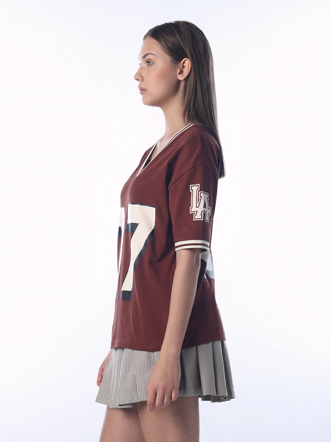 Varsity Printed Oversized T-shirt