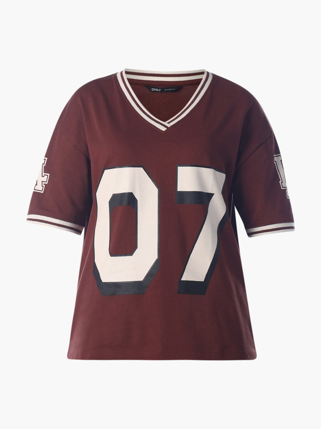 Varsity Printed Oversized T-shirt