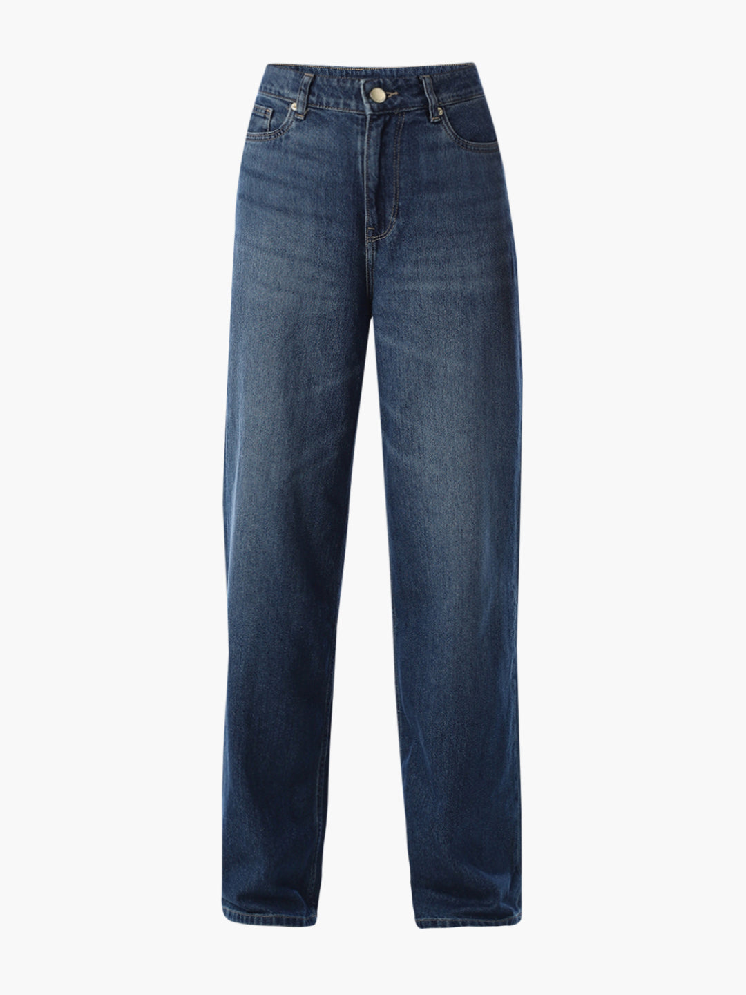 Blue Wide Leg Jeans