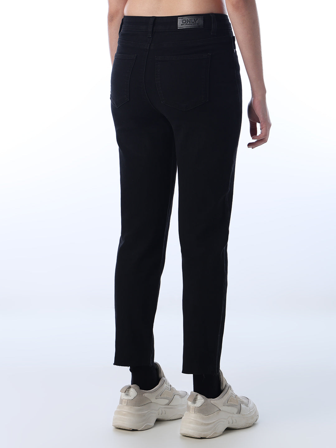 High Rise Straight Fit Jeans