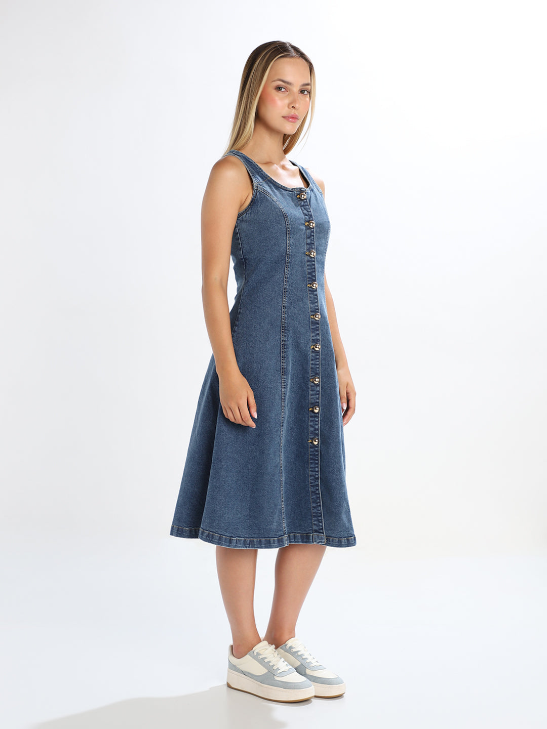 Blue Denim Dress