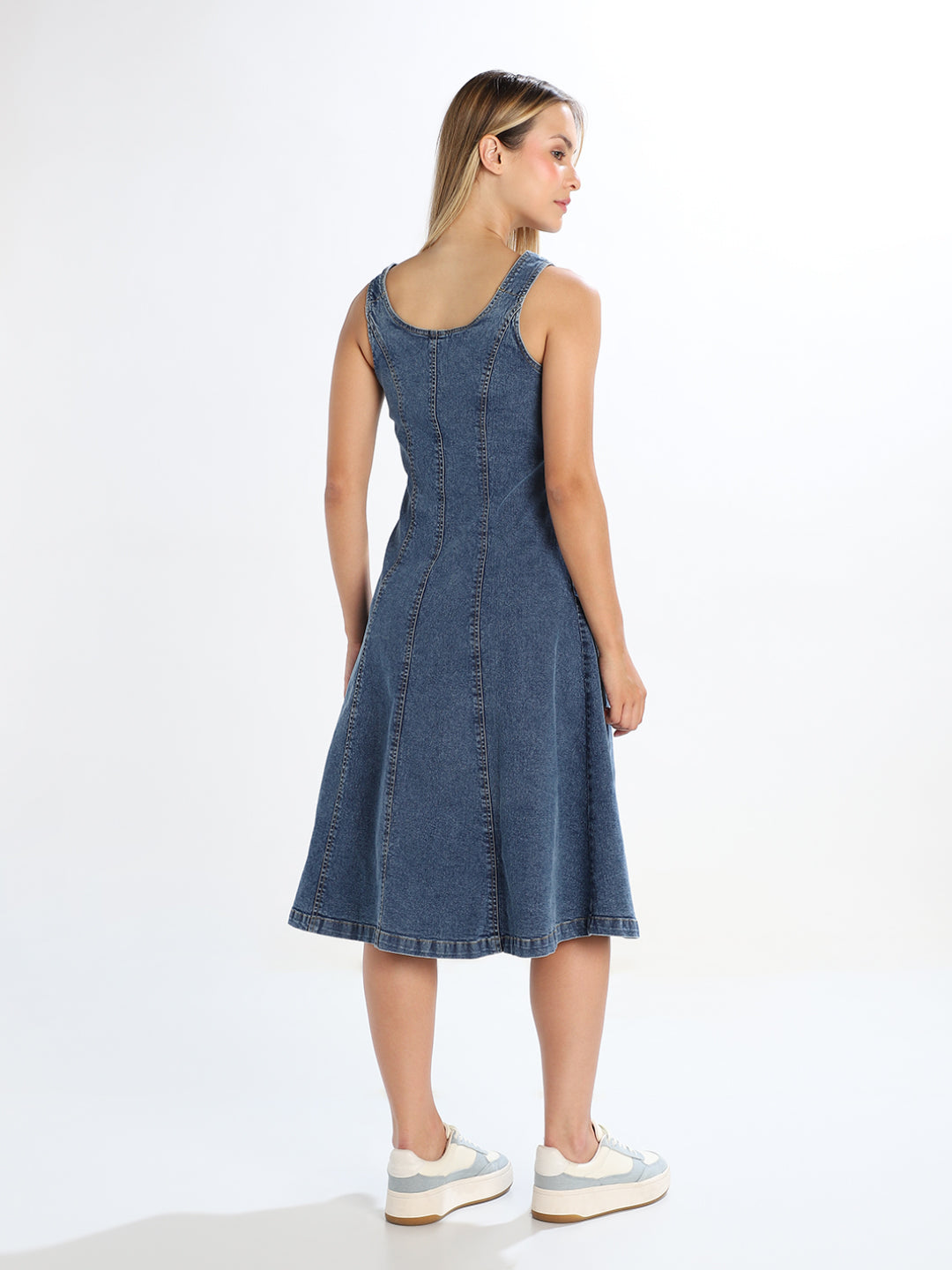 Blue Denim Dress
