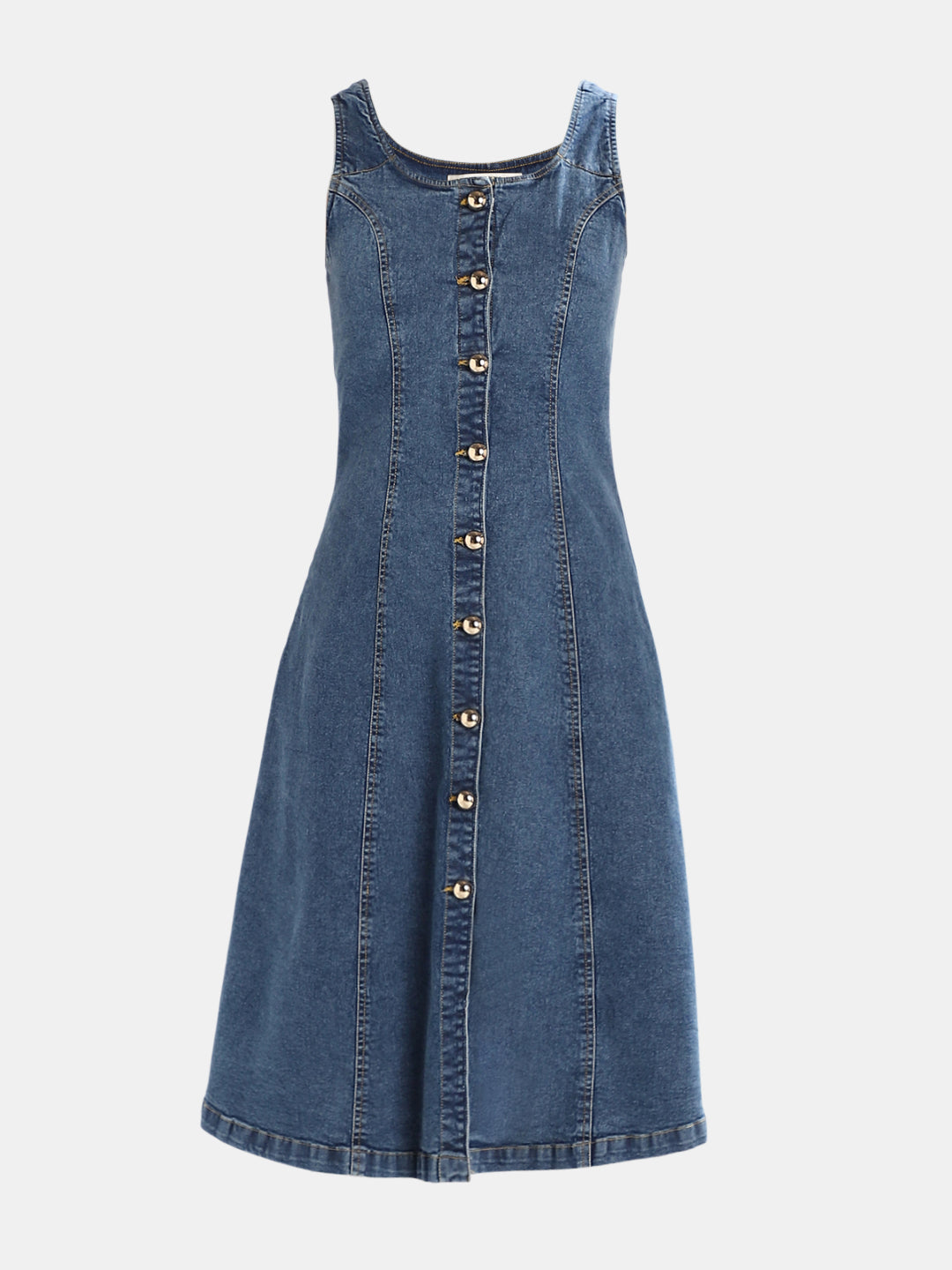 Blue Denim Dress