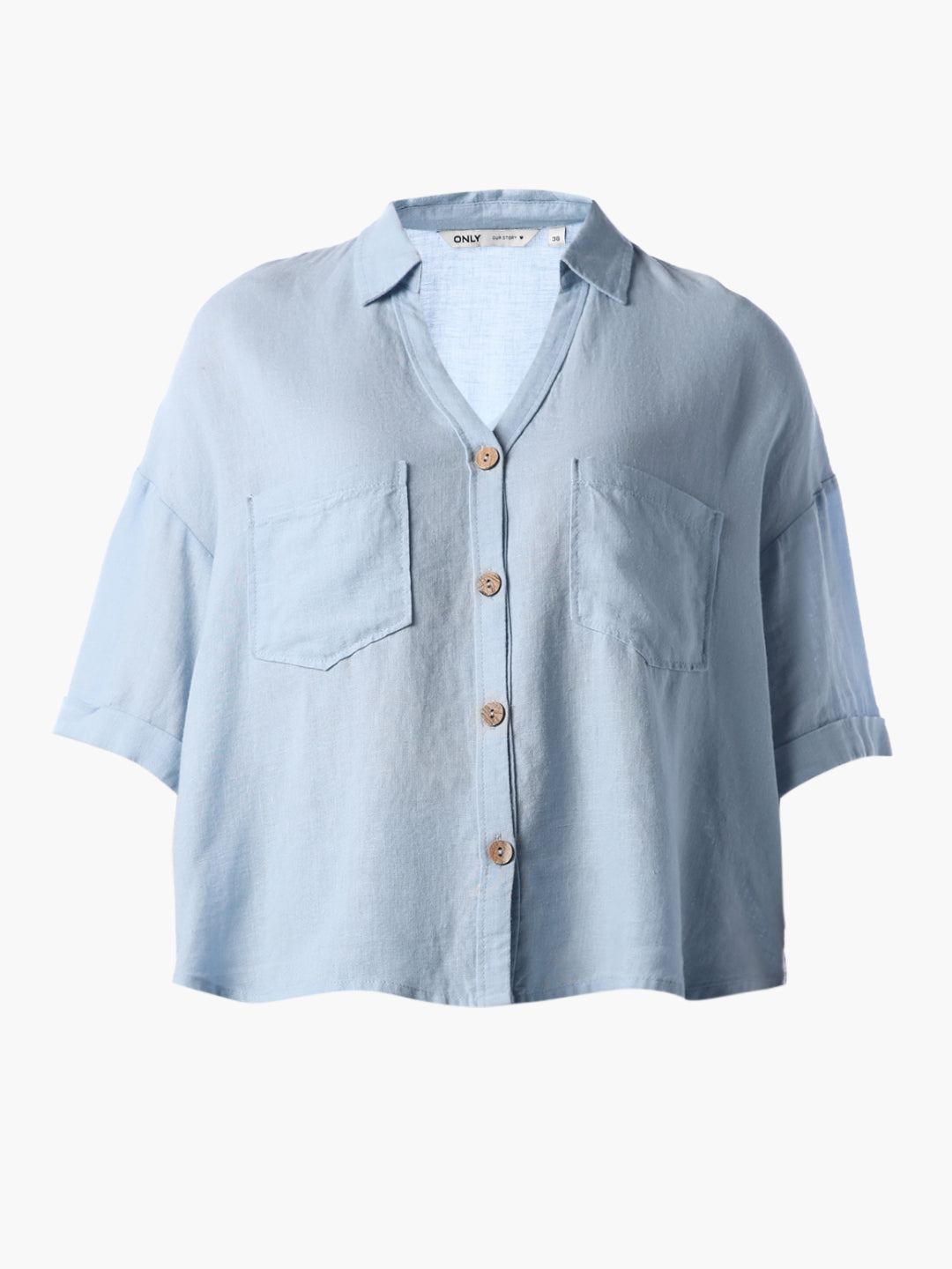 Oversized V-Neck Shirt