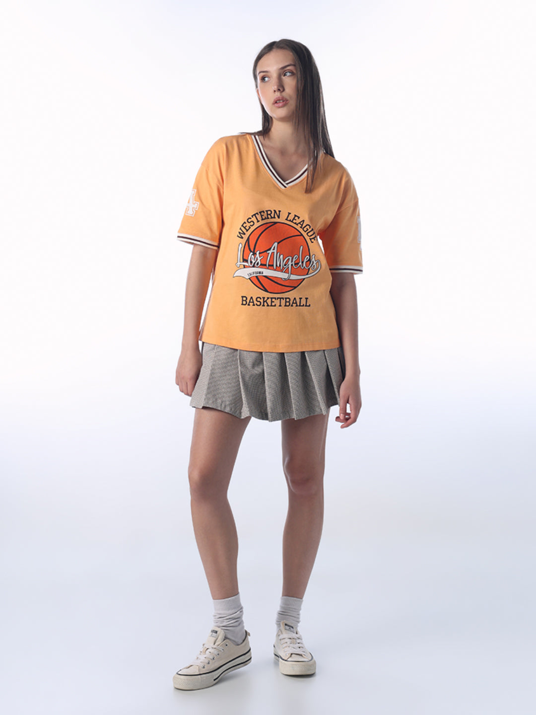 Varsity Printed Oversized T-shirt