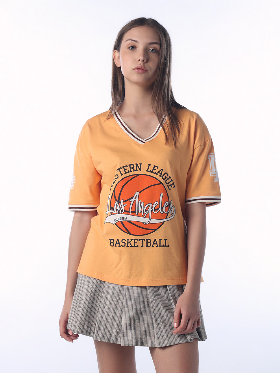 Varsity Printed Oversized T-shirt