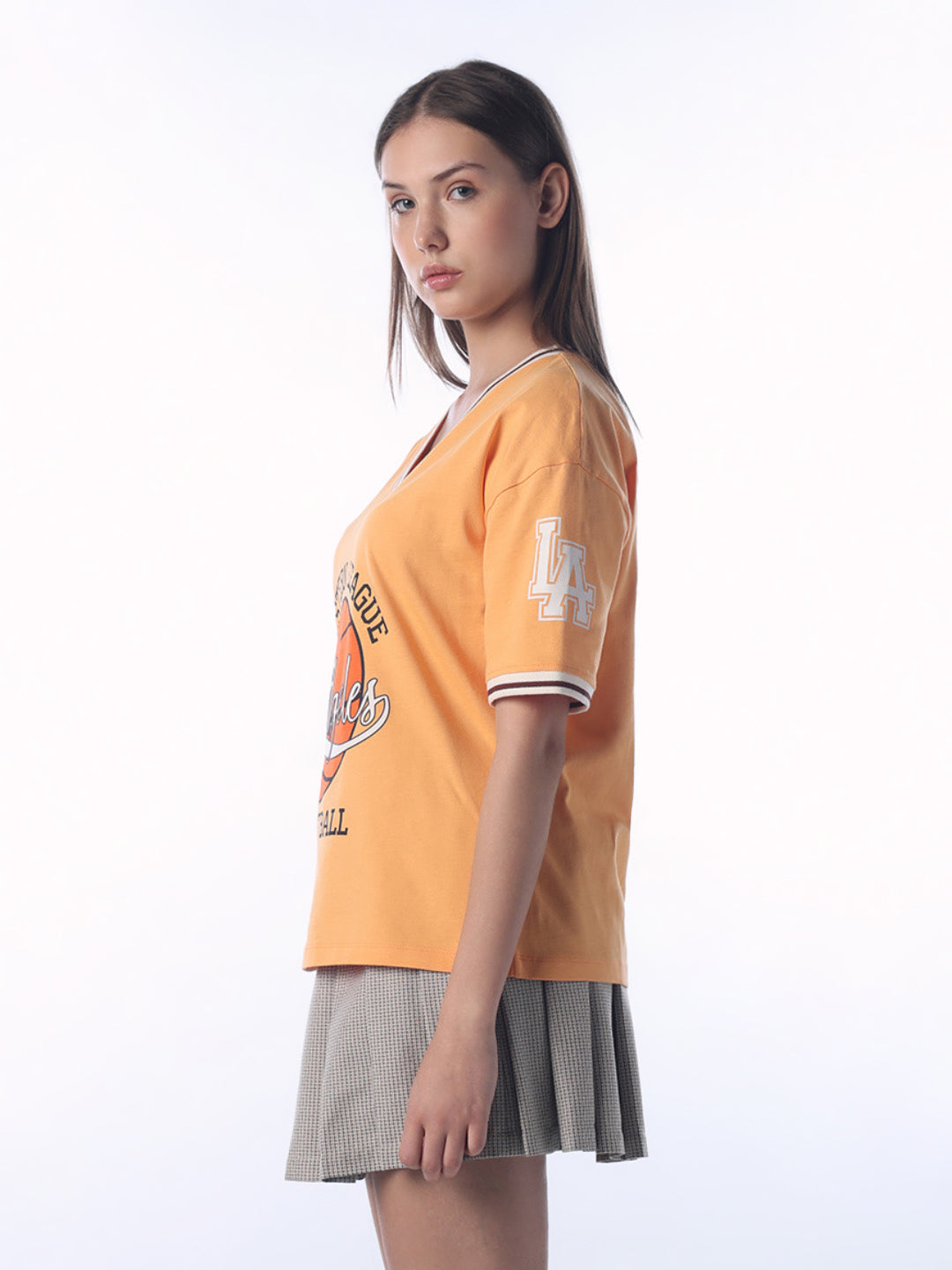 Varsity Printed Oversized T-shirt