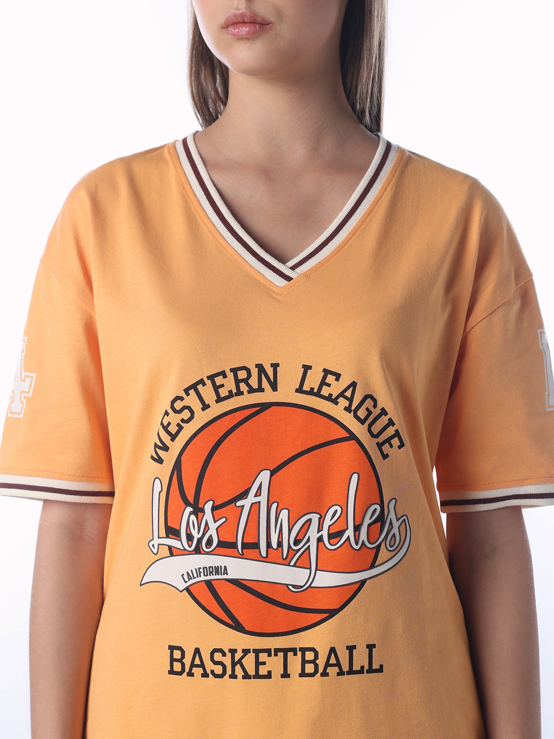 Varsity Printed Oversized T-shirt