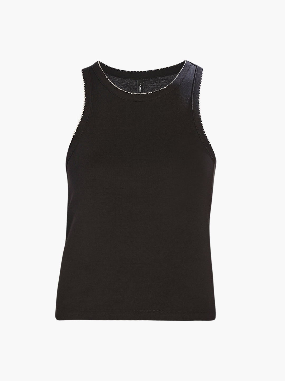 Black Sleeveless Tank Top
