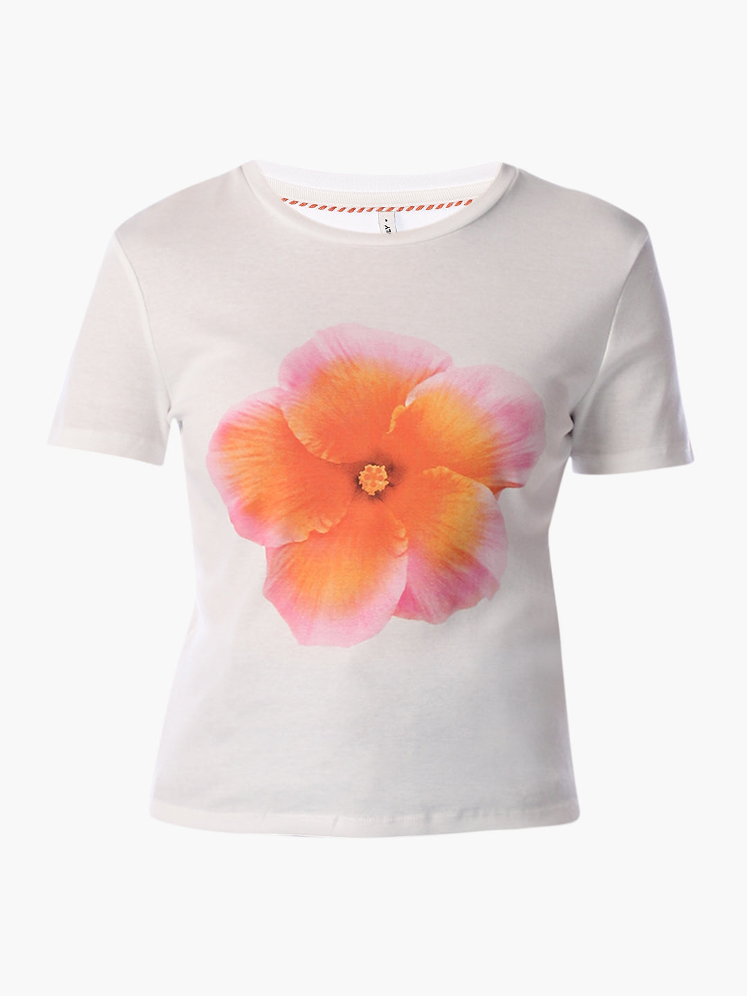 White Printed T-shirt
