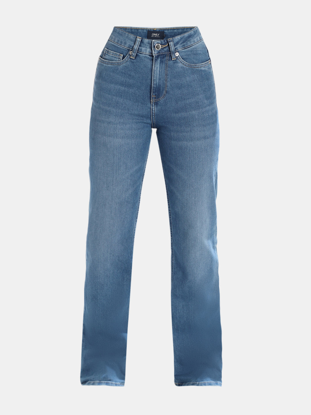 Light Blue Straight Fit Jeans