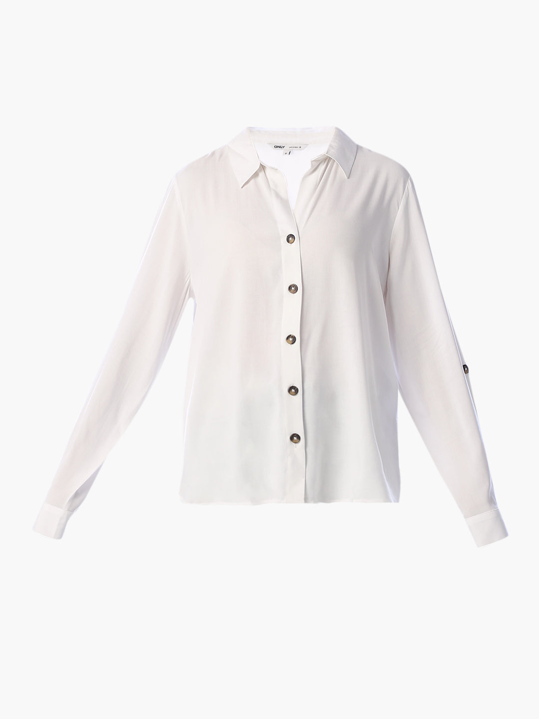White Regular Fit Shirt