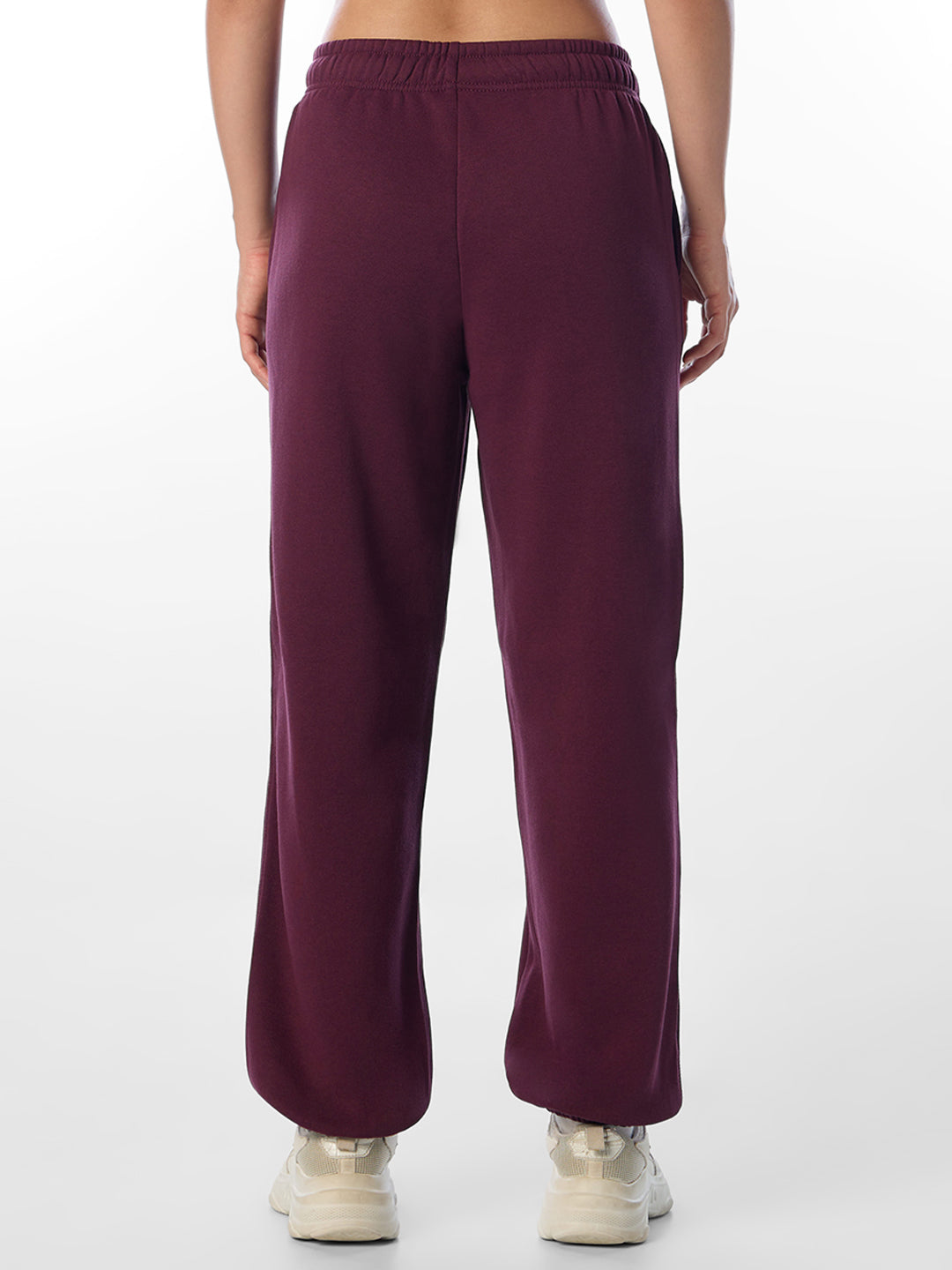 Maroon Regular Fit Sweatpants
