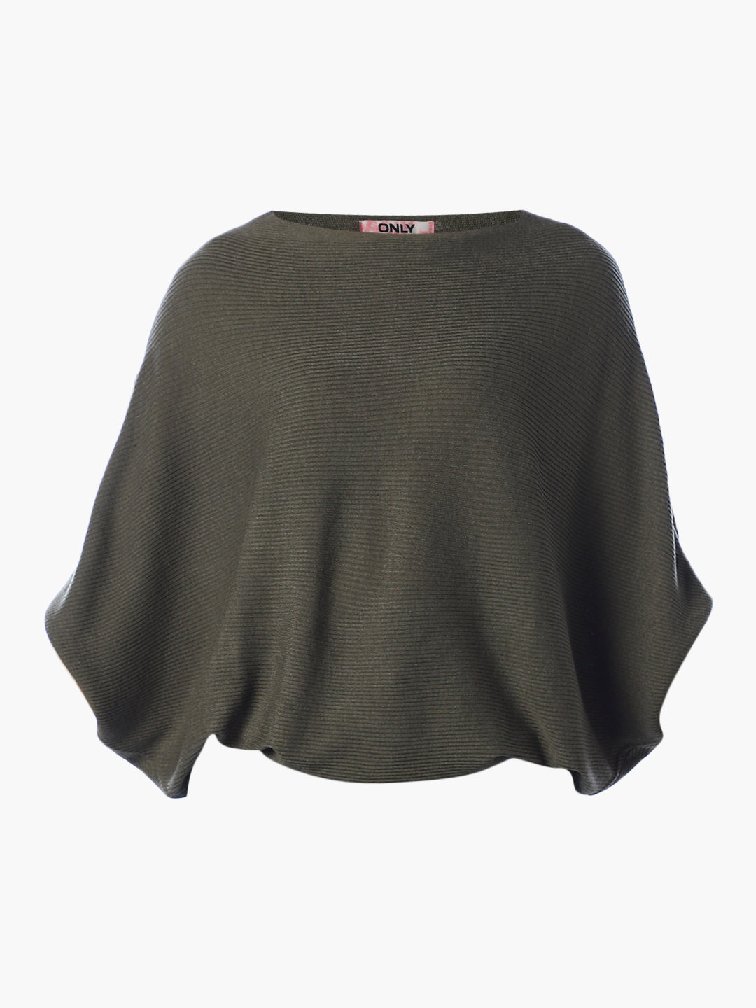Green Bat Sleeve Pullover