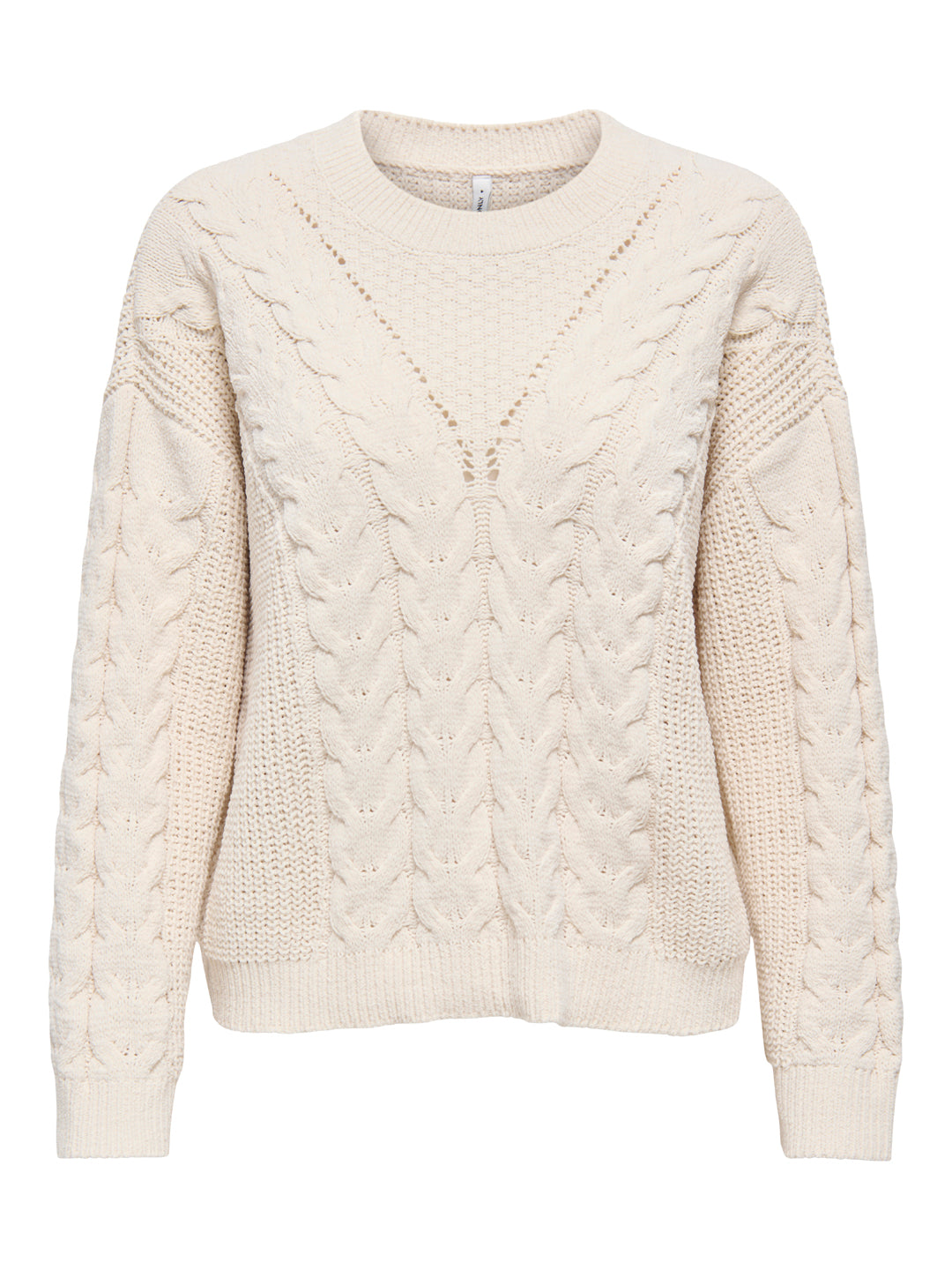 Off-White O-Neck Sweater