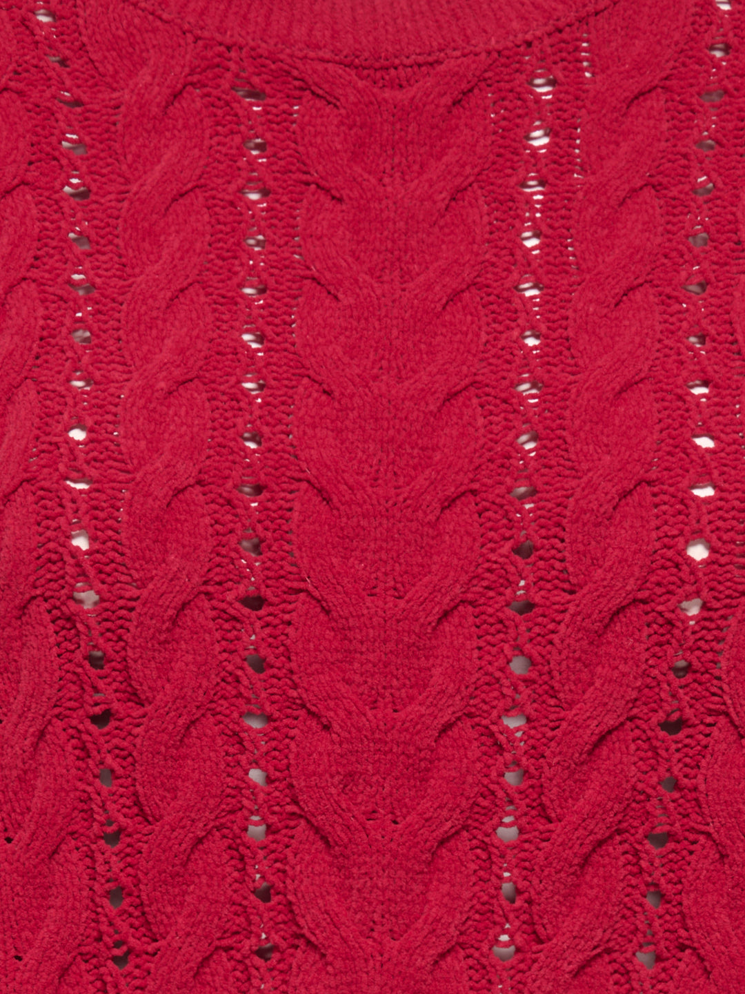 Red O-Neck Sweater