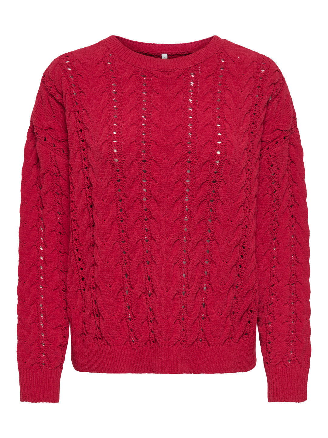 Red O-Neck Sweater