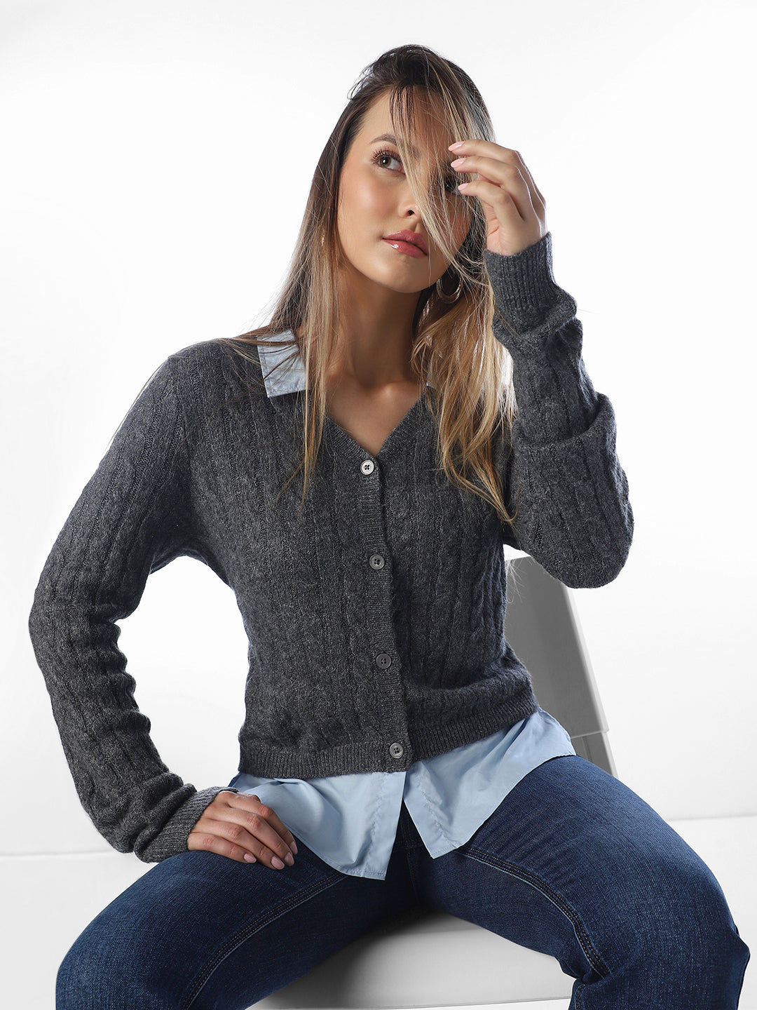 Cable Knit Cardigan