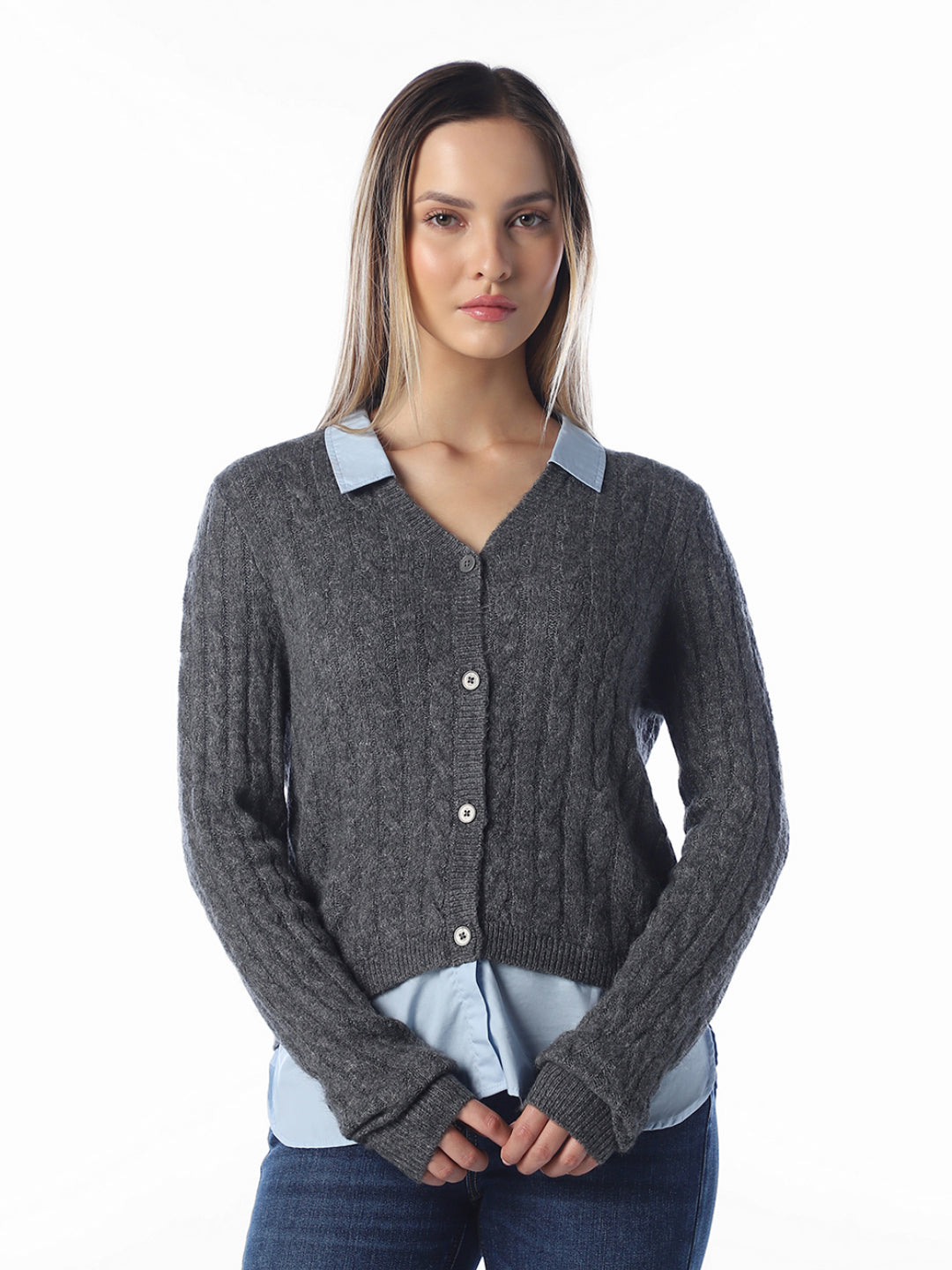 Cable Knit Cardigan