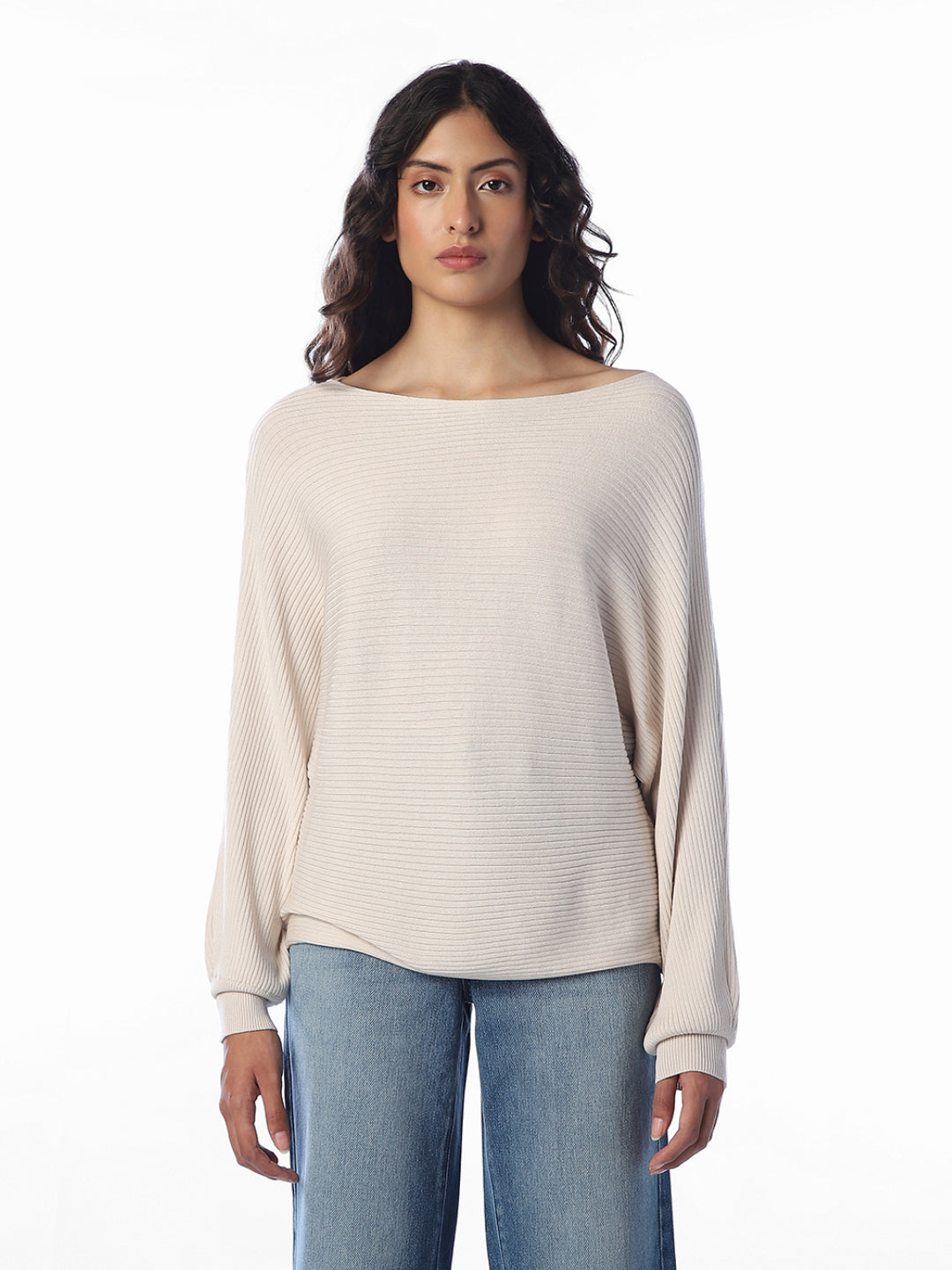 Cream Oversized Pullover