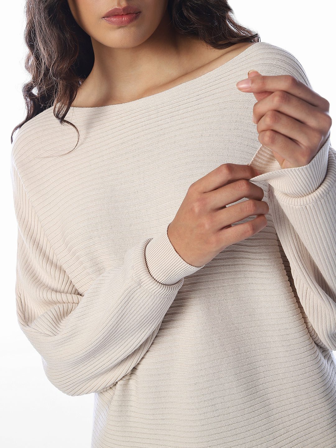 Cream Oversized Pullover