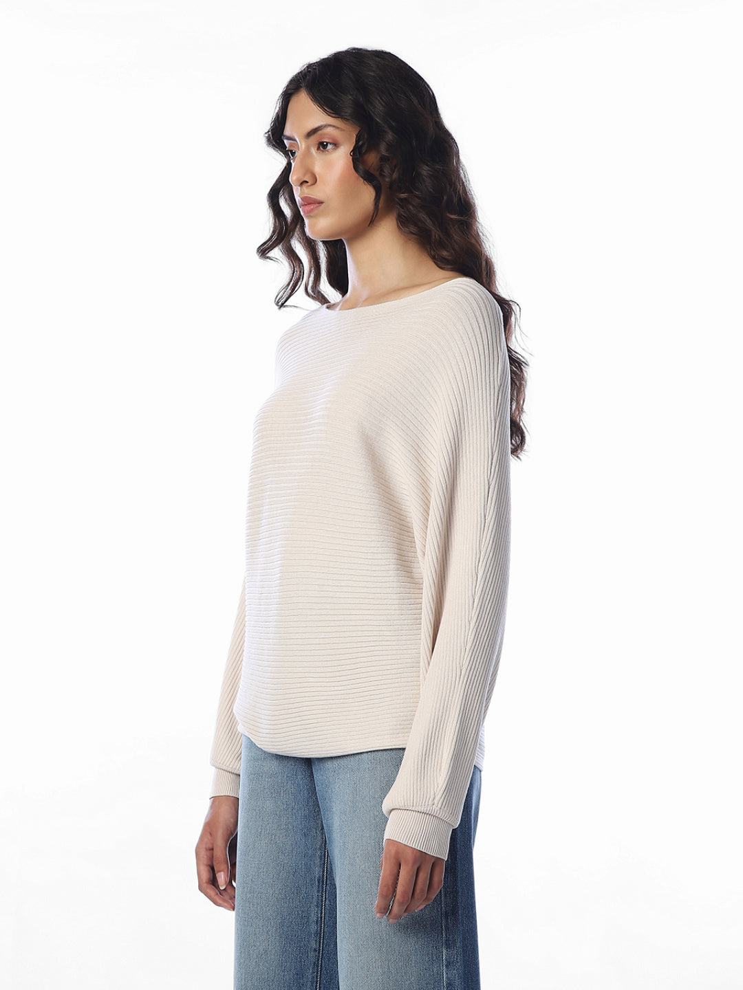 Cream Oversized Pullover
