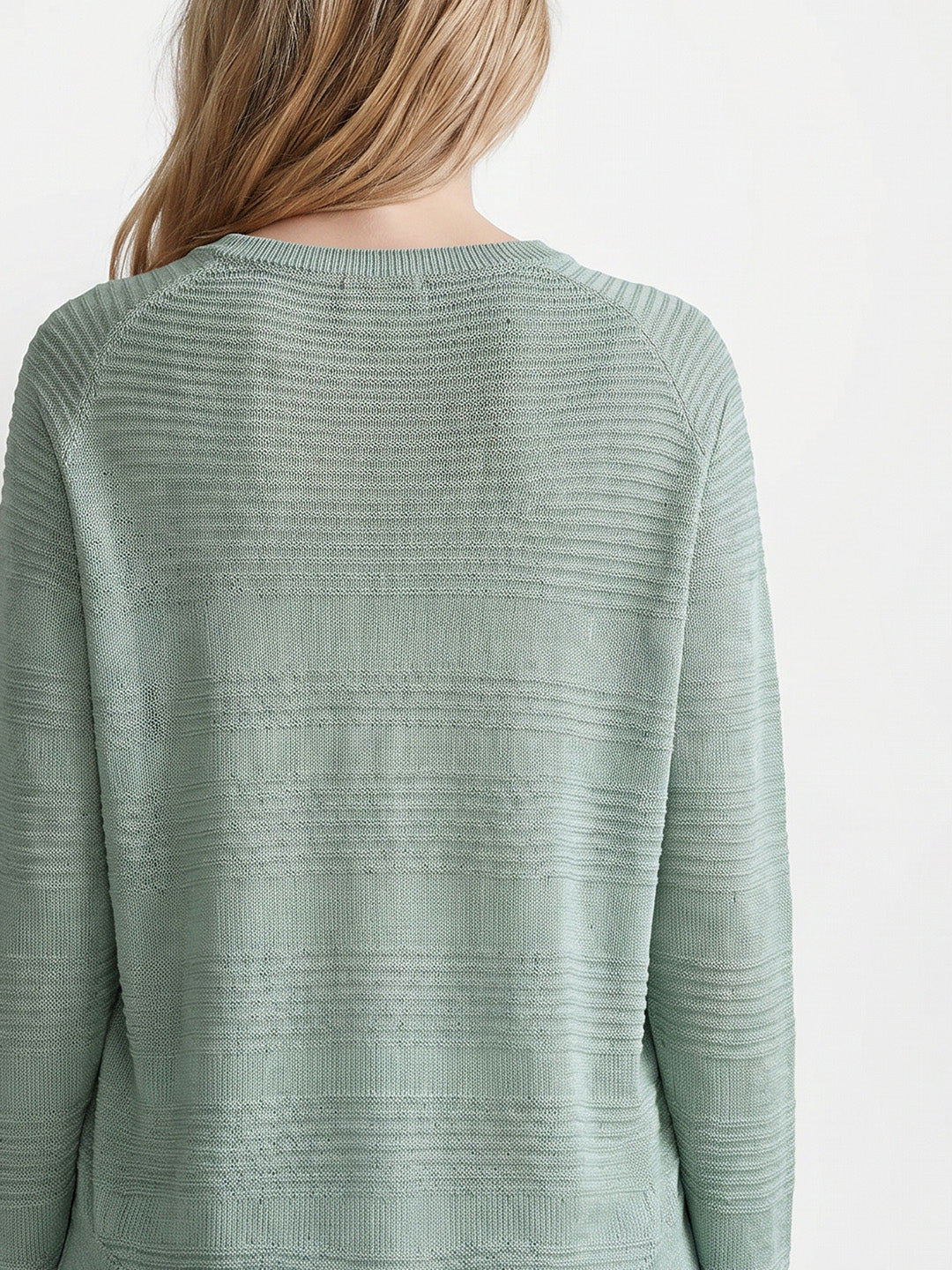 Green Full Sleeves Pullover