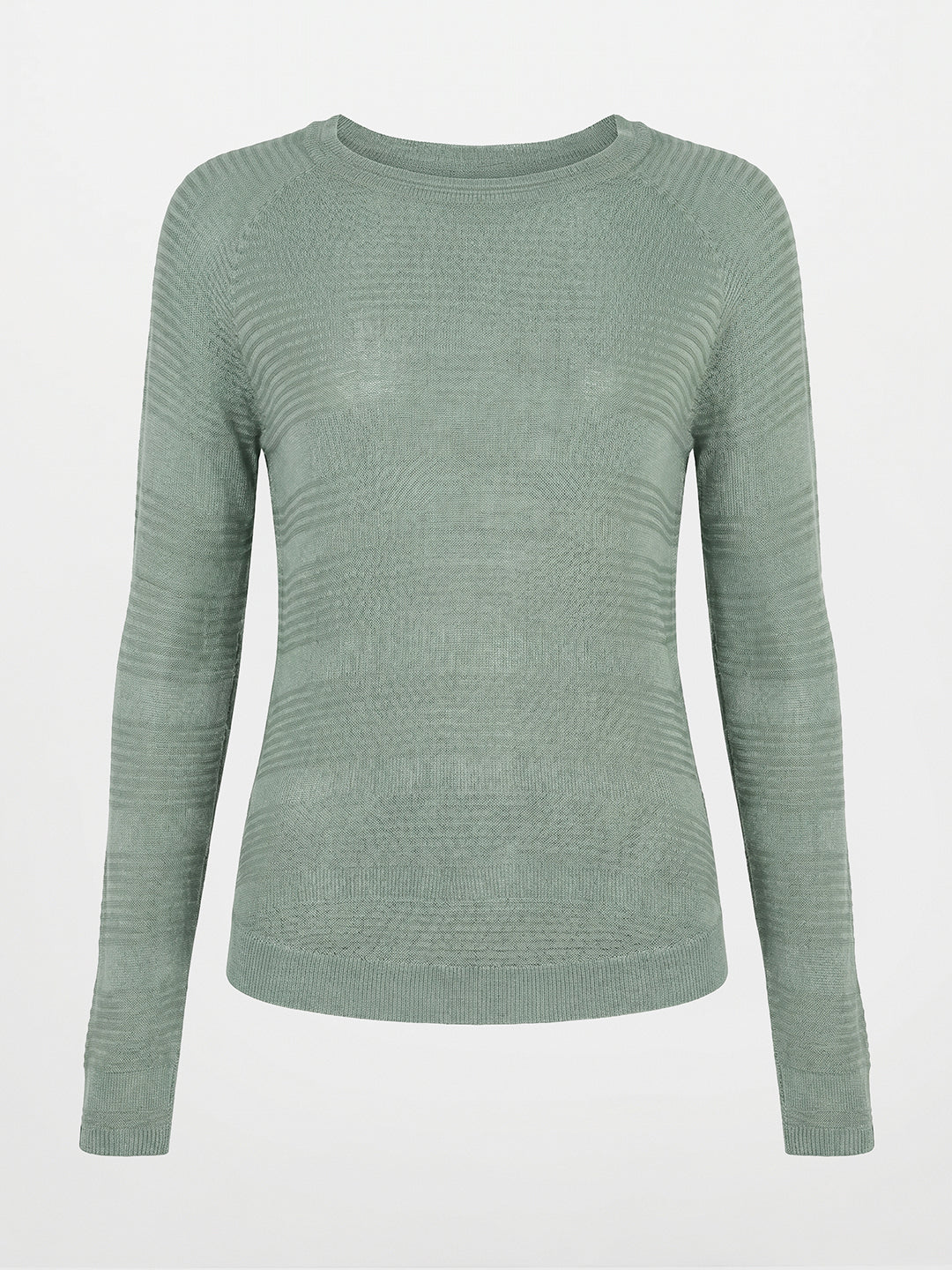 Green Full Sleeves Pullover