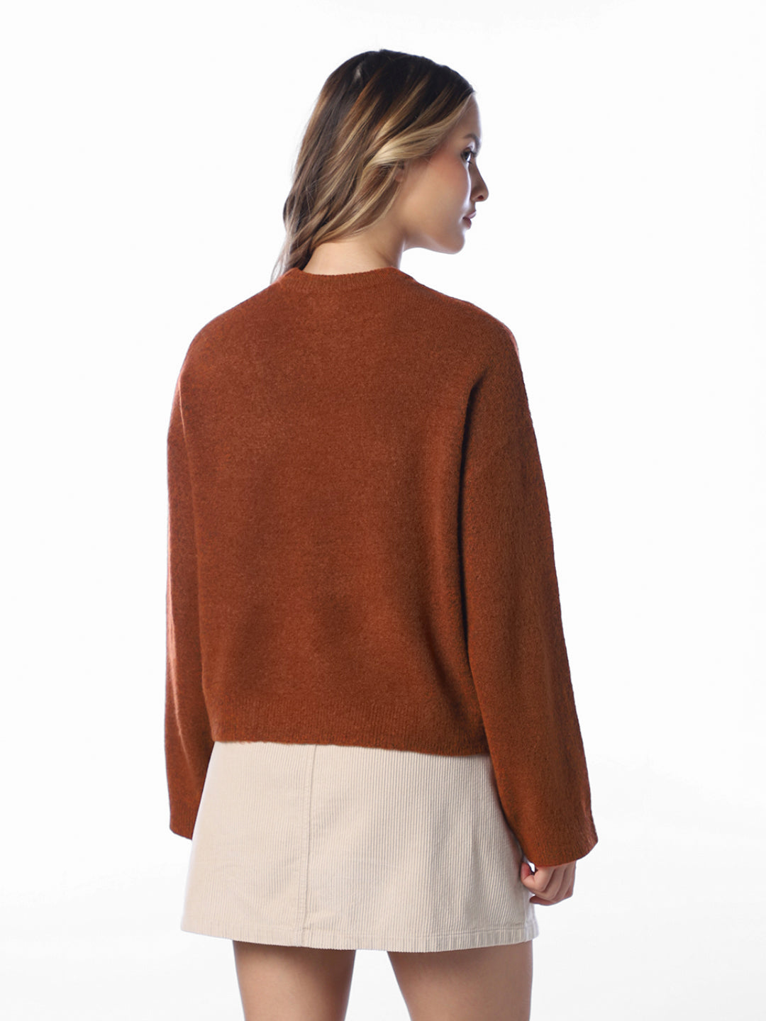 Rust O-Neck Pullover