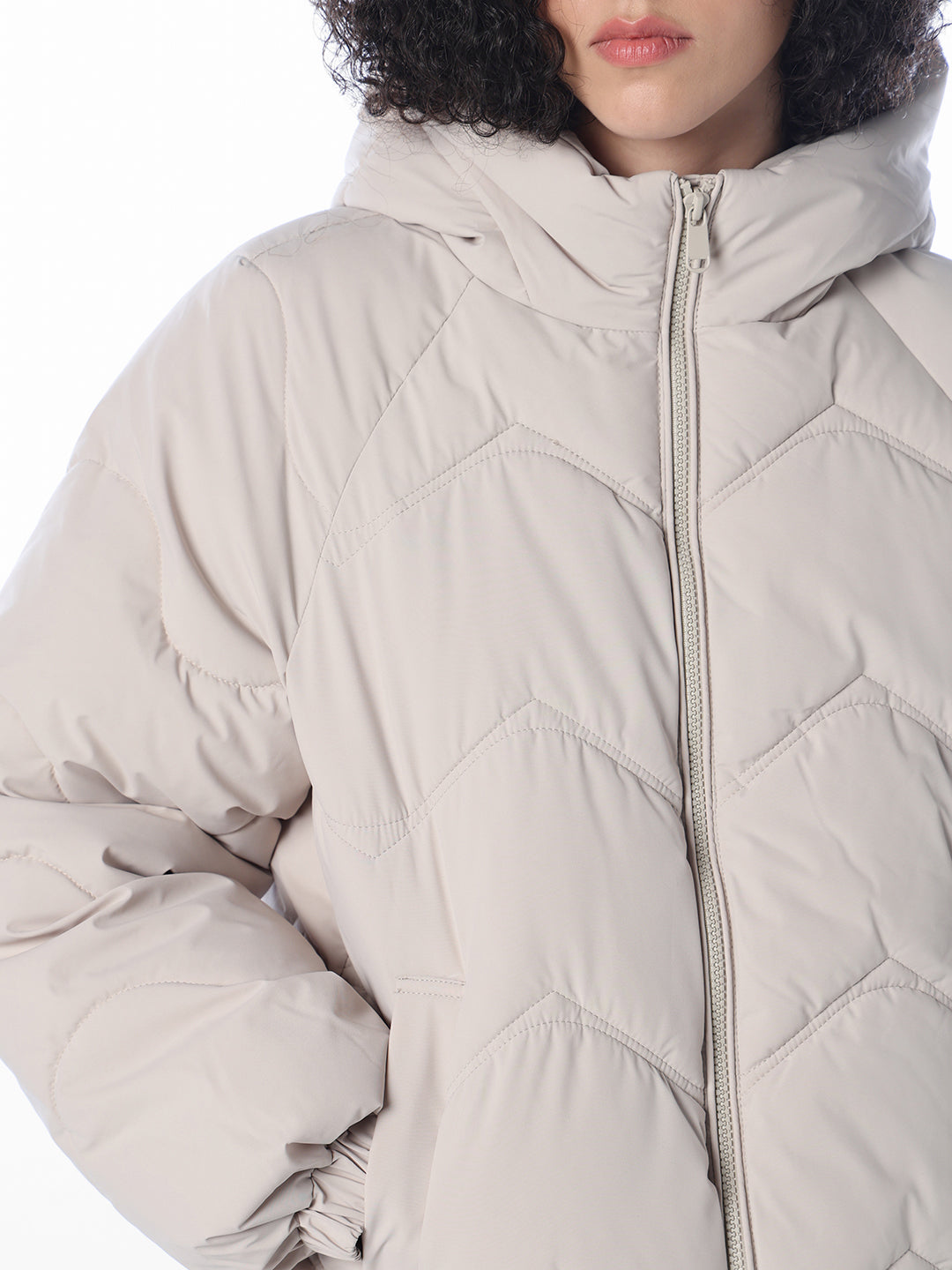Off-White Hooded Puffer Jacket