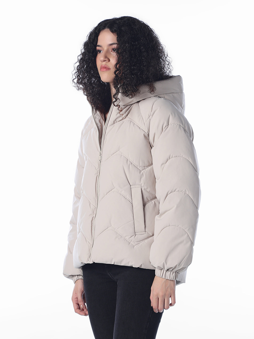Off-White Hooded Puffer Jacket
