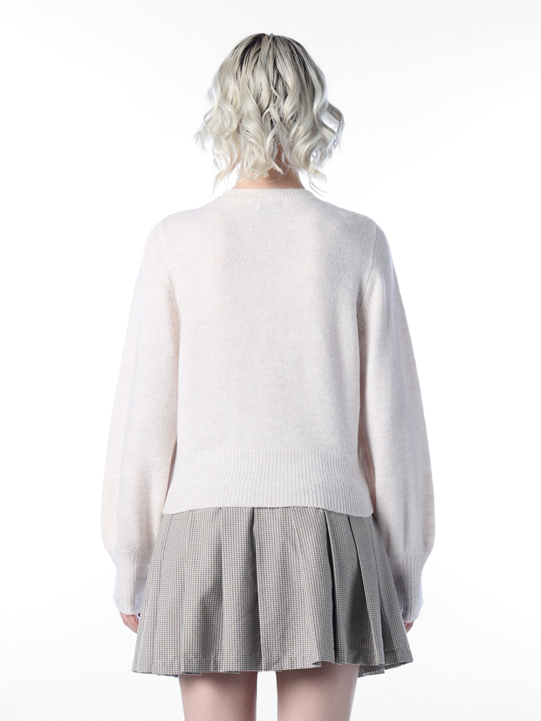 Embellished Crew-Neck Sweater