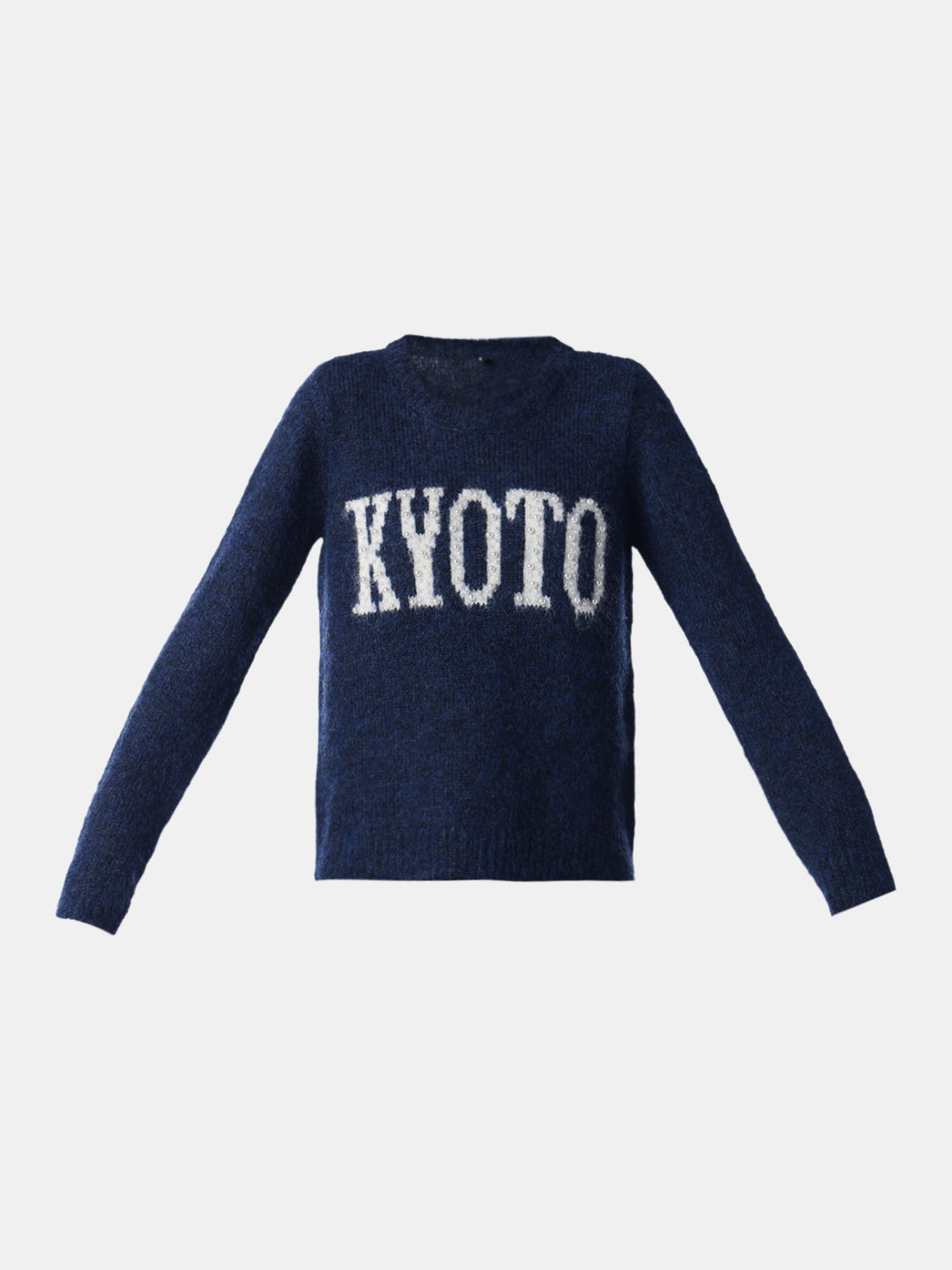 Printed Knit Sweater
