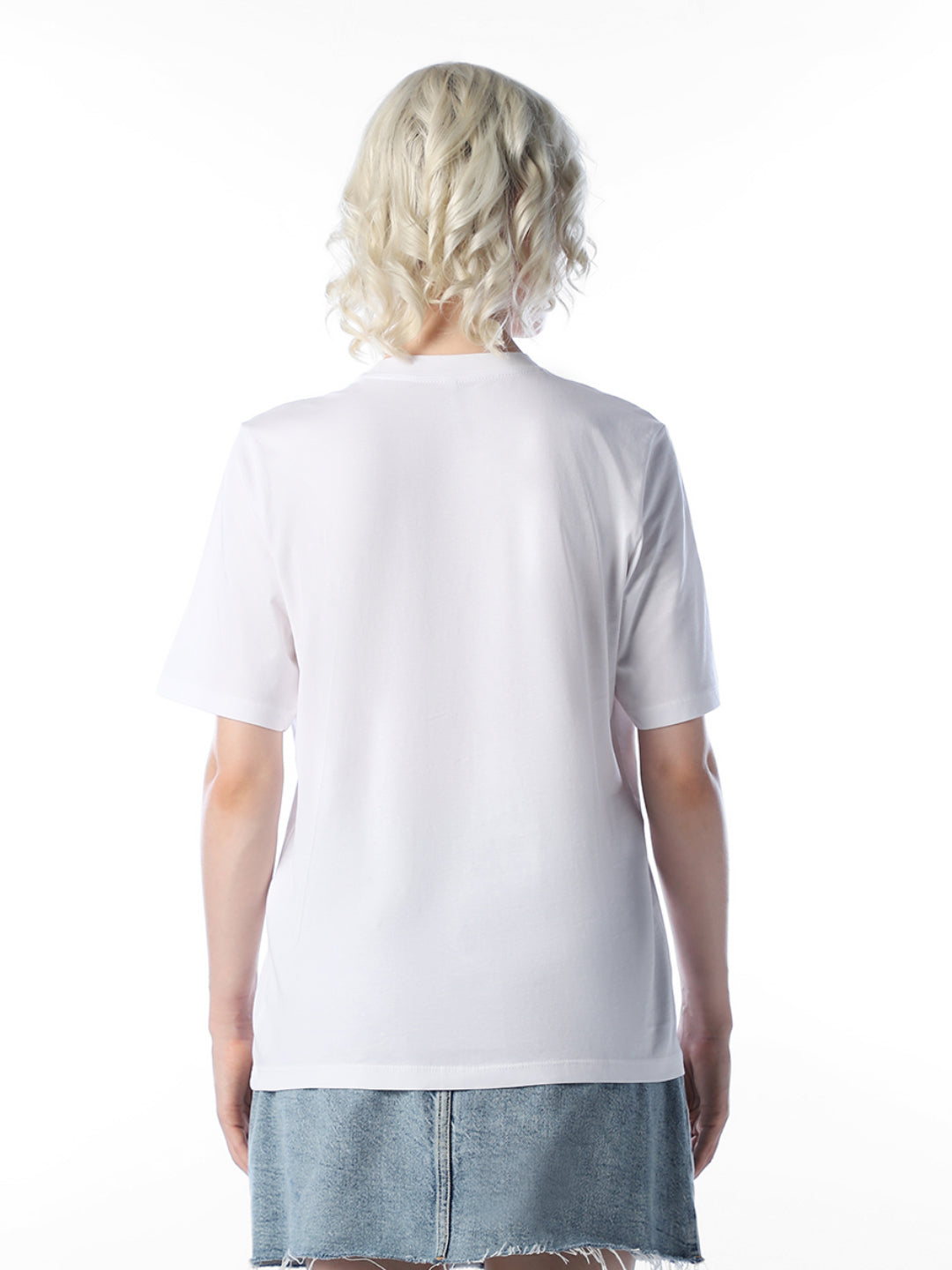 White Printed T-shirt