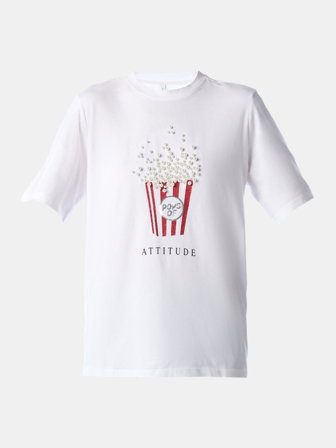 White Printed T-shirt