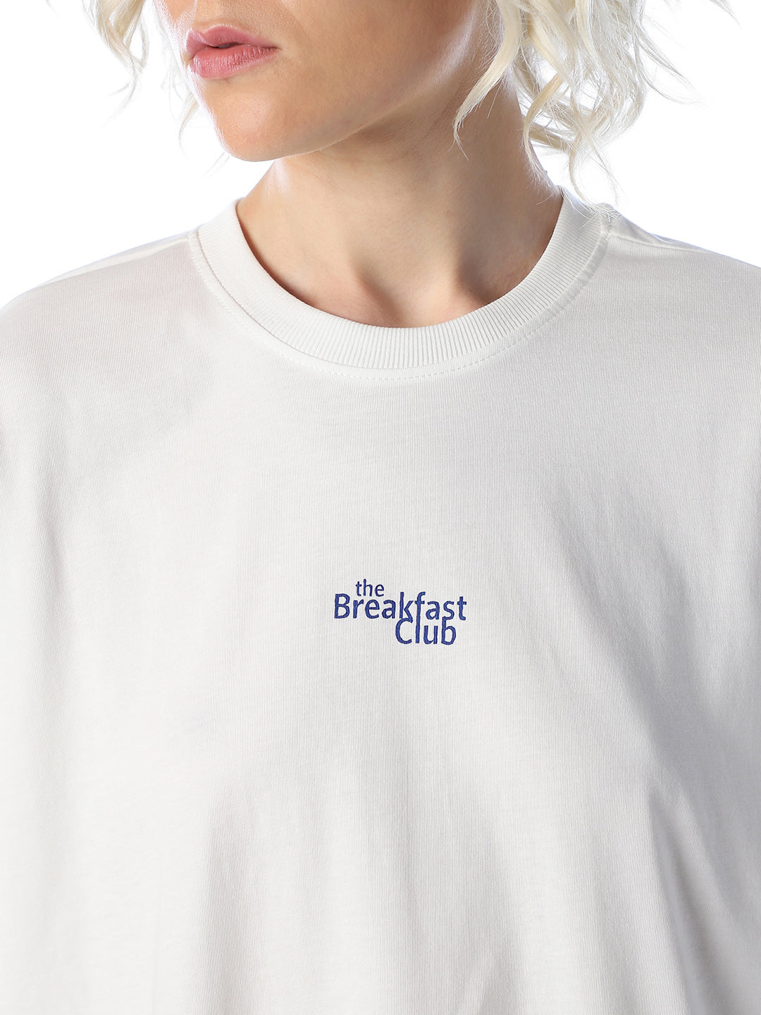 White Printed Organic Cotton T-shirt